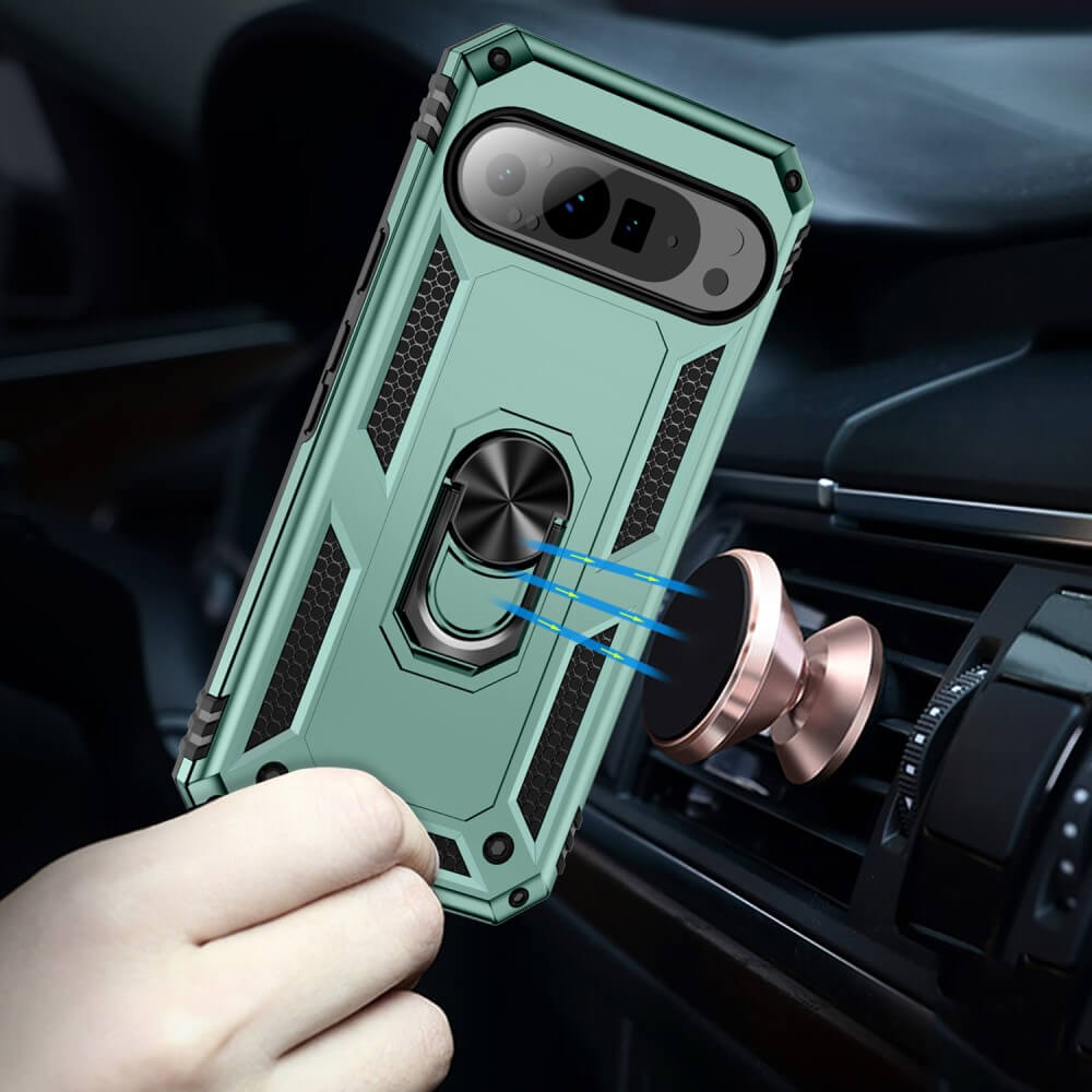 Google Pixel 9 Pro XL - Coque Armor avec kickstand