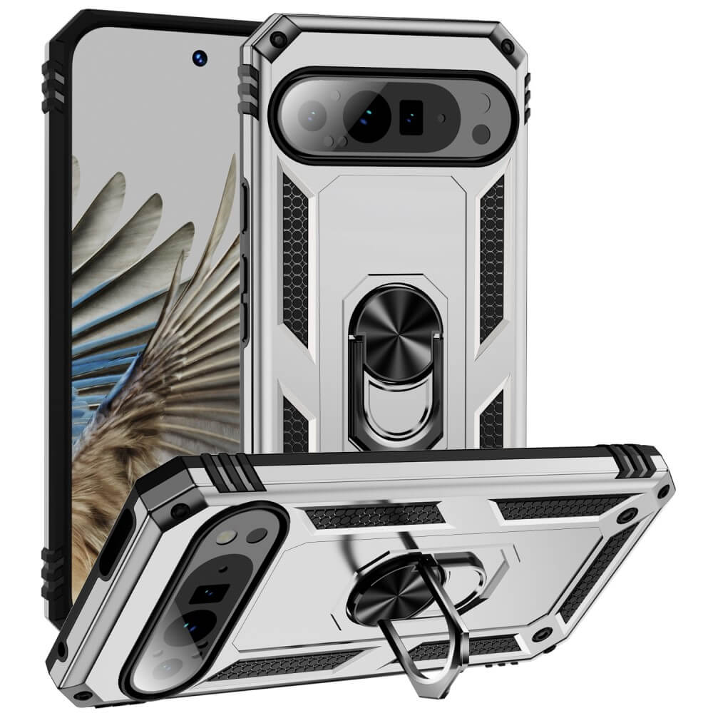 Google Pixel 9 Pro XL - Coque Armor avec kickstand