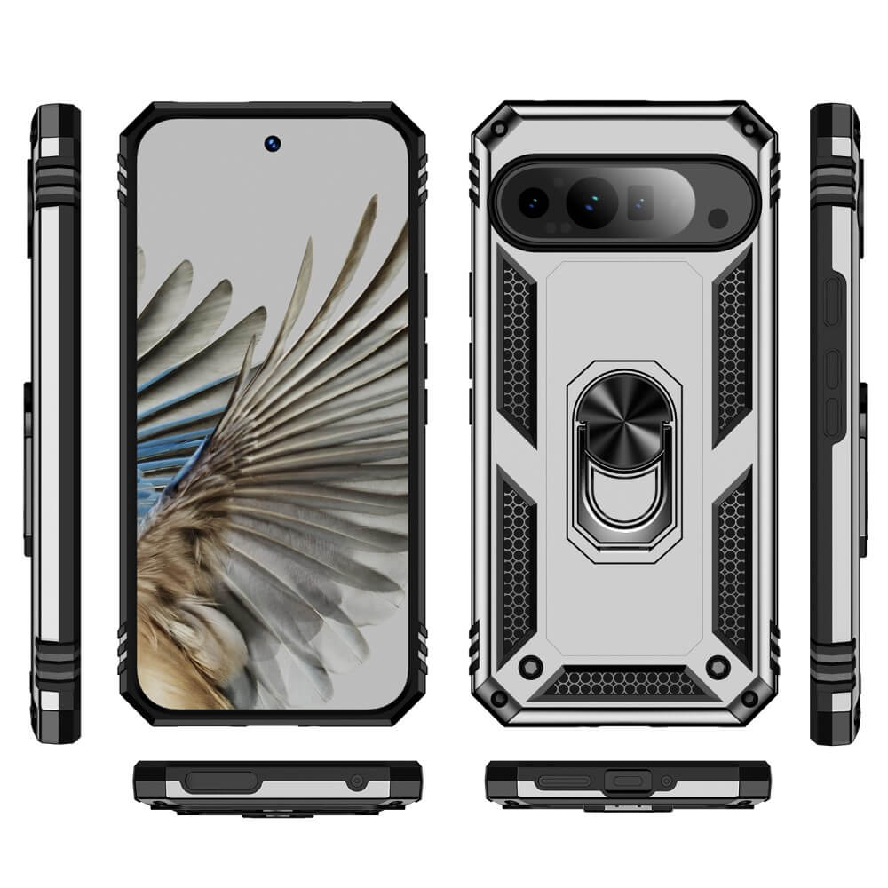 Google Pixel 9 Pro XL - Coque Armor avec kickstand