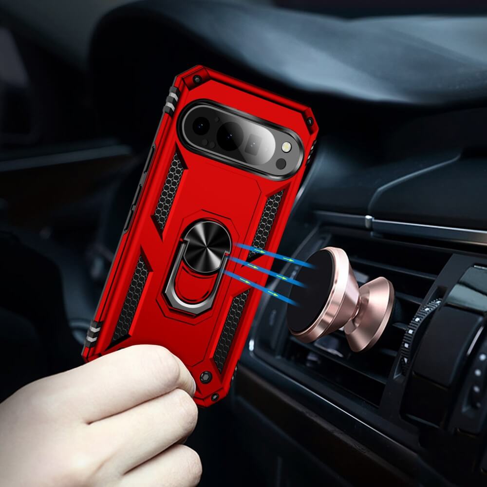 Google Pixel 9 / 9 Pro - Armor Case con kickstand