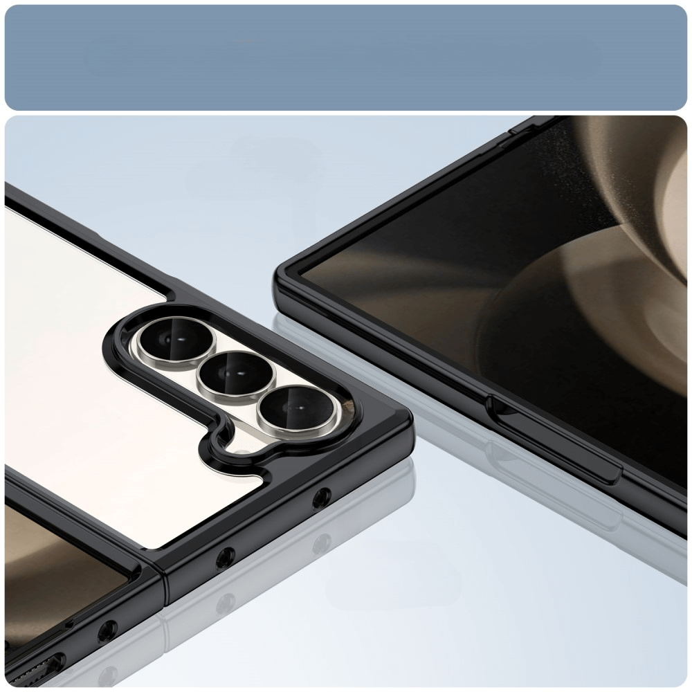 Galaxy Z Fold6 - Protective Acrylic Phone Case with Raised Edge