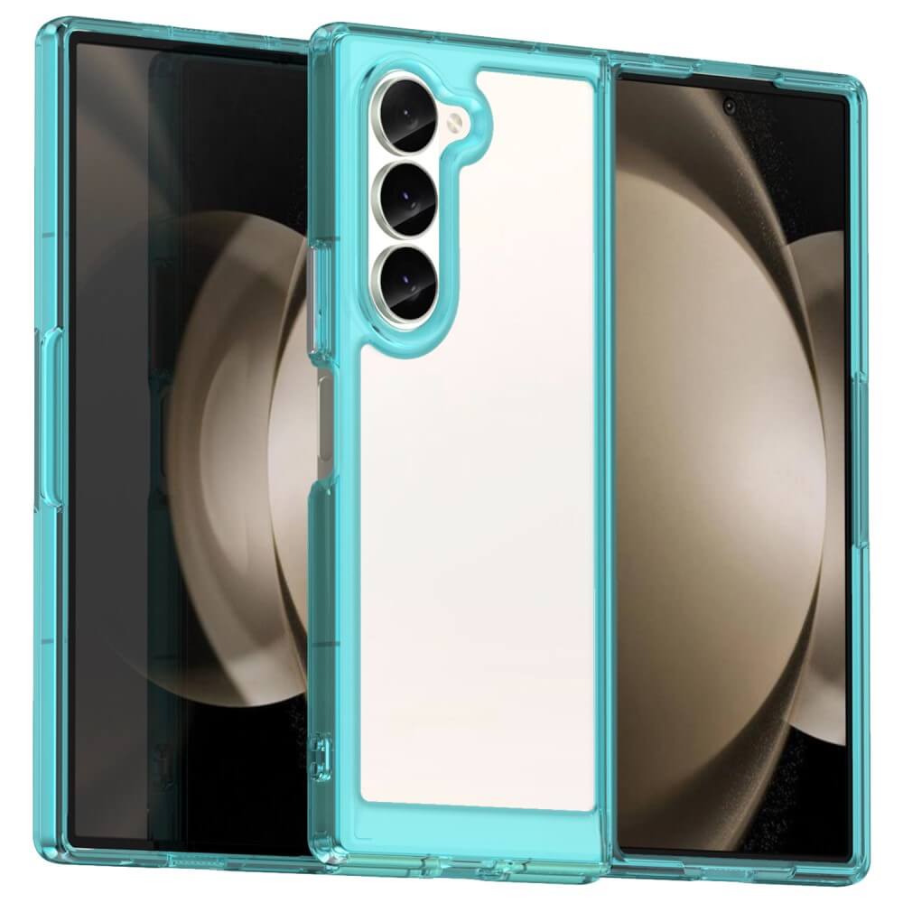 Galaxy Z Fold6 - Protective Acrylic Phone Case with Raised Edge