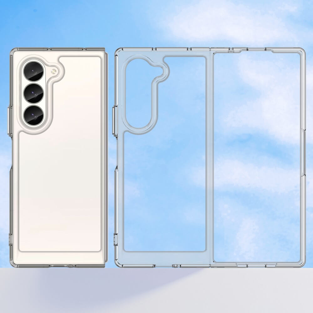 Galaxy Z Fold6 - Protective Acrylic Phone Case with Raised Edge