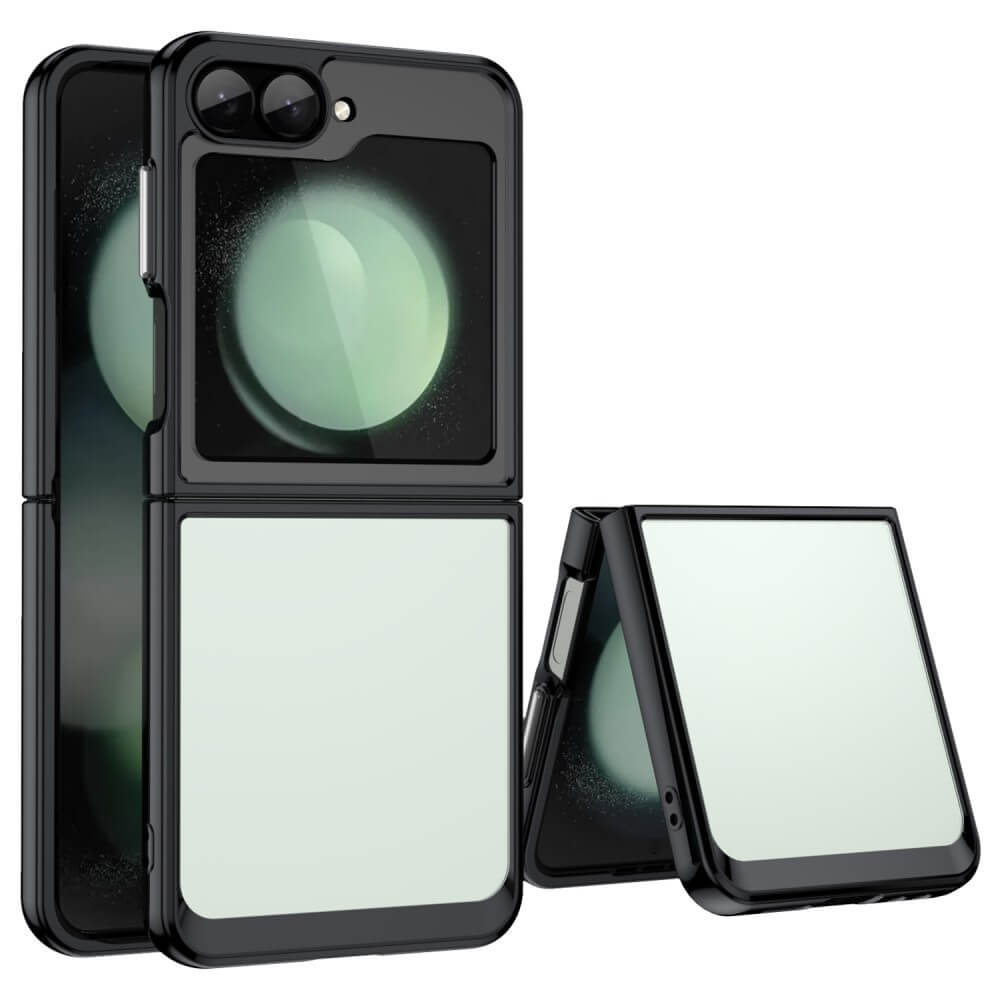 Galaxy Z Flip6 - Custodia protettiva in acrilico con bordo rialzato