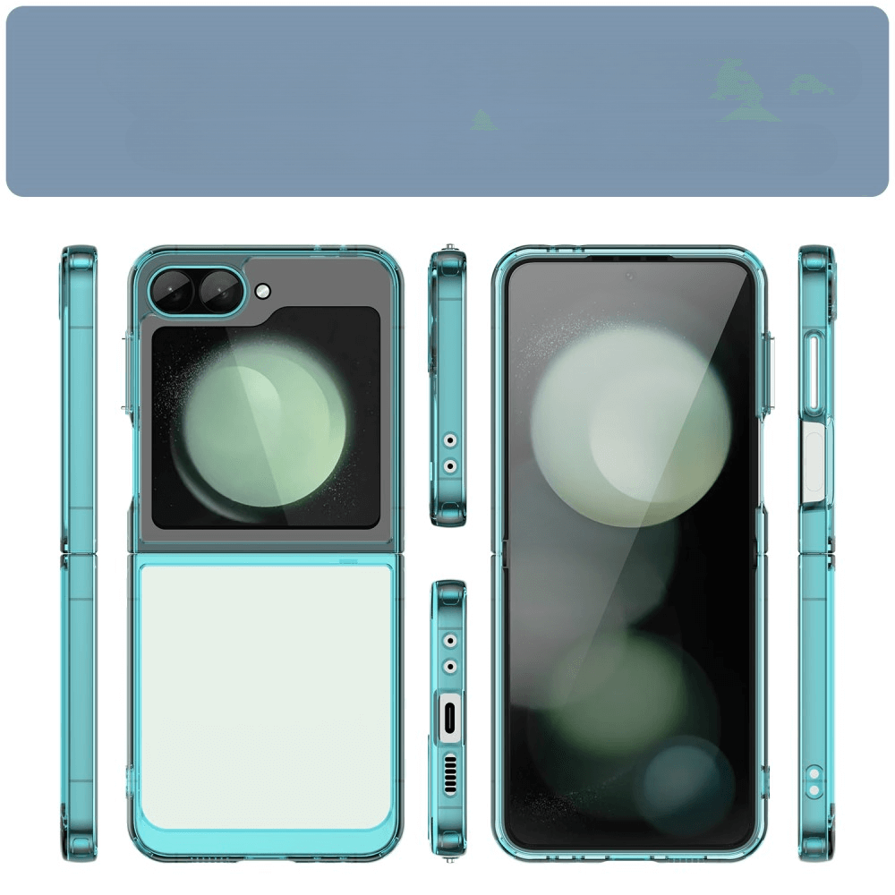 Galaxy Z Flip6 - Custodia protettiva in acrilico con bordo rialzato