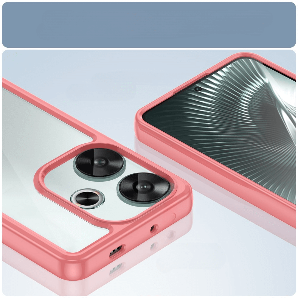 Xiaomi Poco F6 - Protective Acrylic Phone Case with Raised Edge