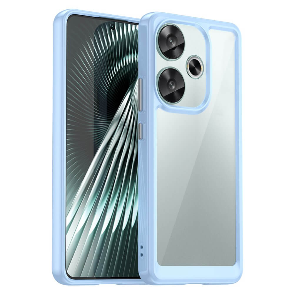 Xiaomi Poco F6 - Protective Acrylic Phone Case with Raised Edge