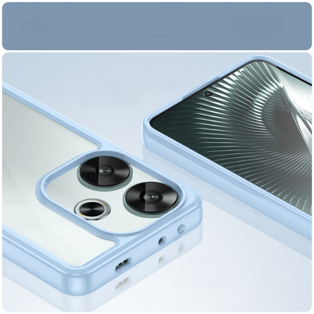 Xiaomi Poco F6 - Protective Acrylic Phone Case with Raised Edge