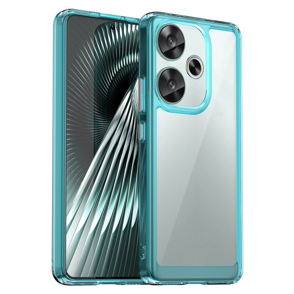 Xiaomi Poco F6 - Protective Acrylic Phone Case with Raised Edge