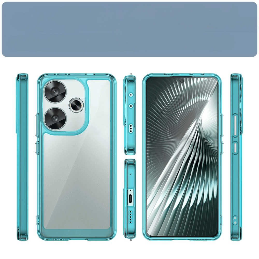 Xiaomi Poco F6 - Protective Acrylic Phone Case with Raised Edge