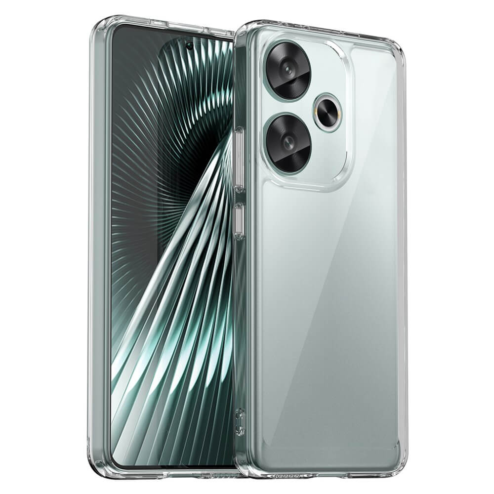 Xiaomi Poco F6 - Protective Acrylic Phone Case with Raised Edge