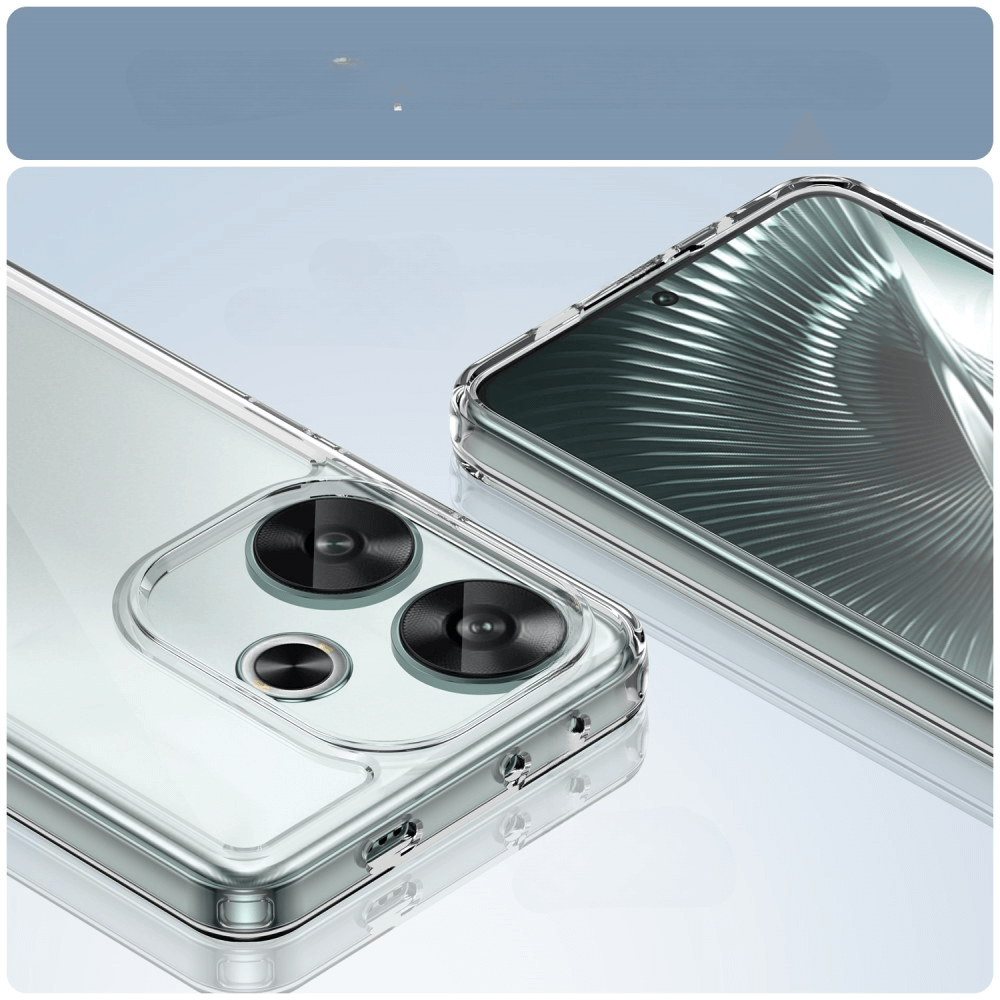 Xiaomi Poco F6 - Protective Acrylic Phone Case with Raised Edge