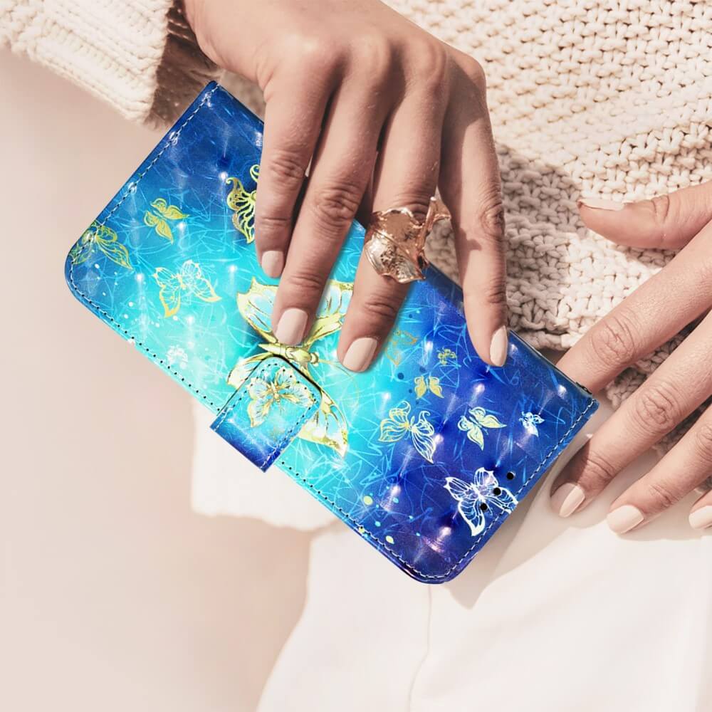 iPhone 16e - Custodia con effetto glitterato