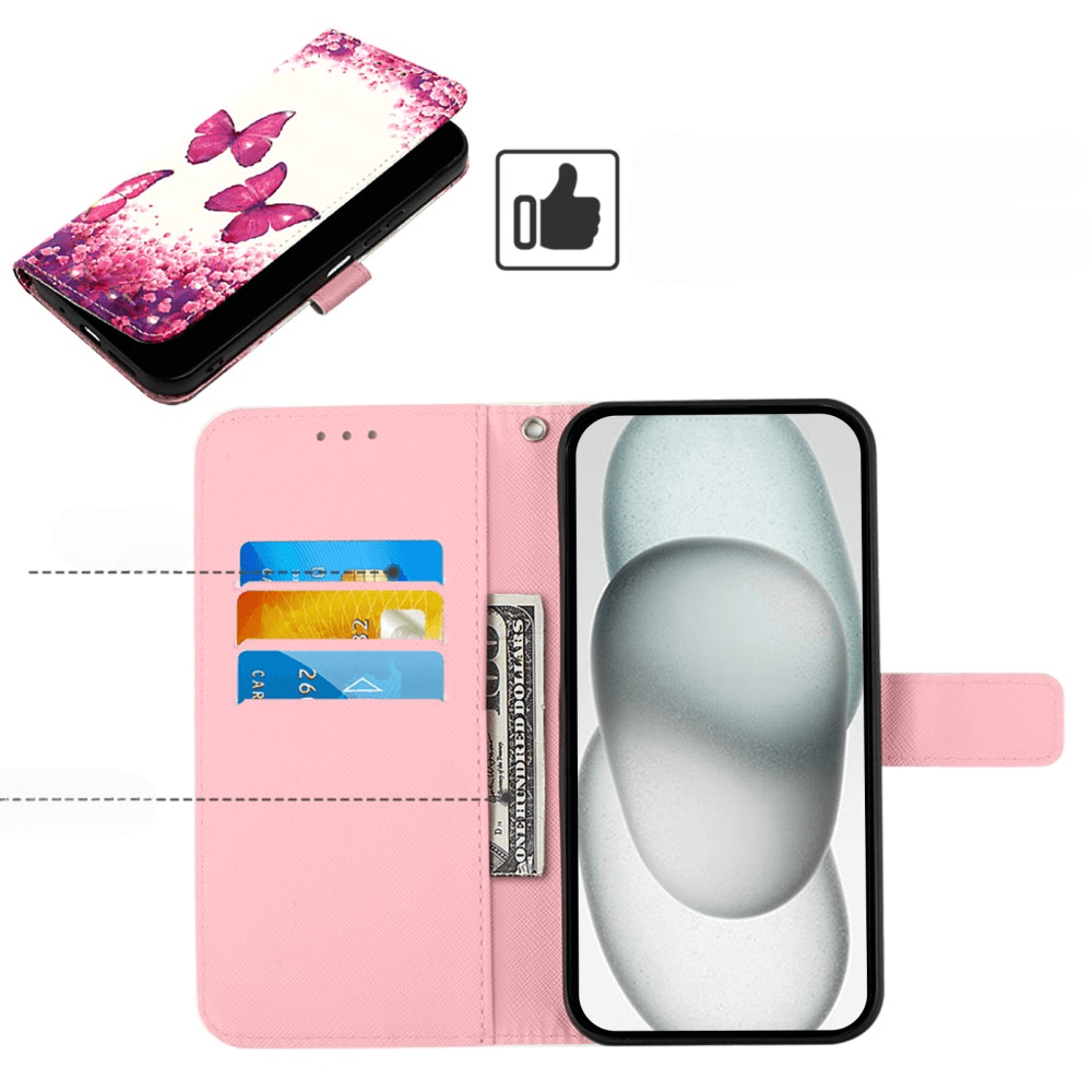 iPhone 16e - Custodia con effetto glitterato