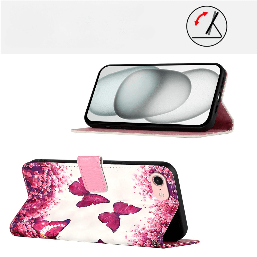 iPhone 16e - Custodia con effetto glitterato