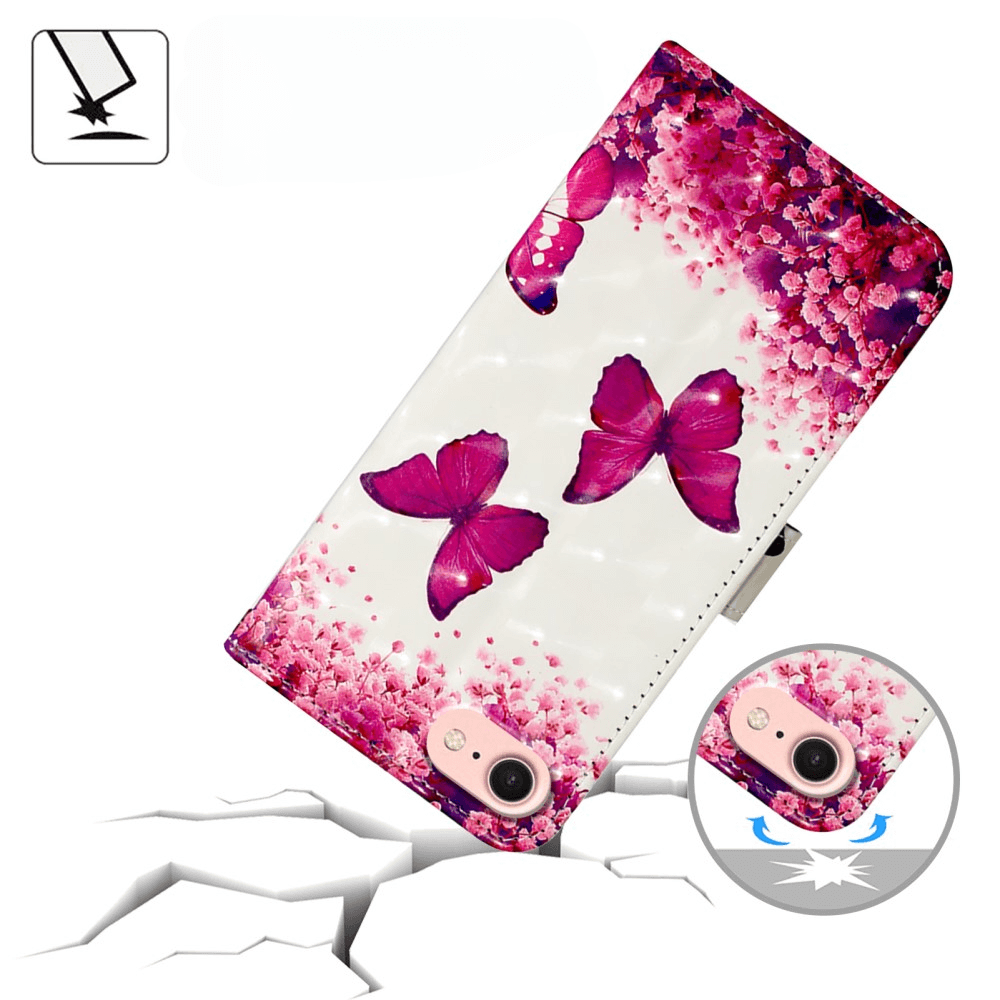 iPhone 16e - Custodia con effetto glitterato