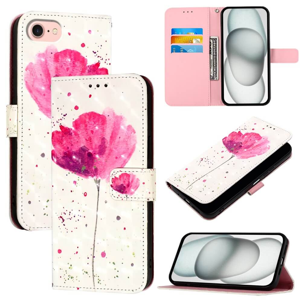 iPhone 16e - Custodia con effetto glitterato