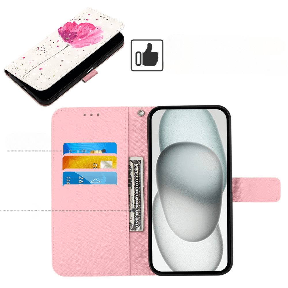 iPhone 16e - Custodia con effetto glitterato