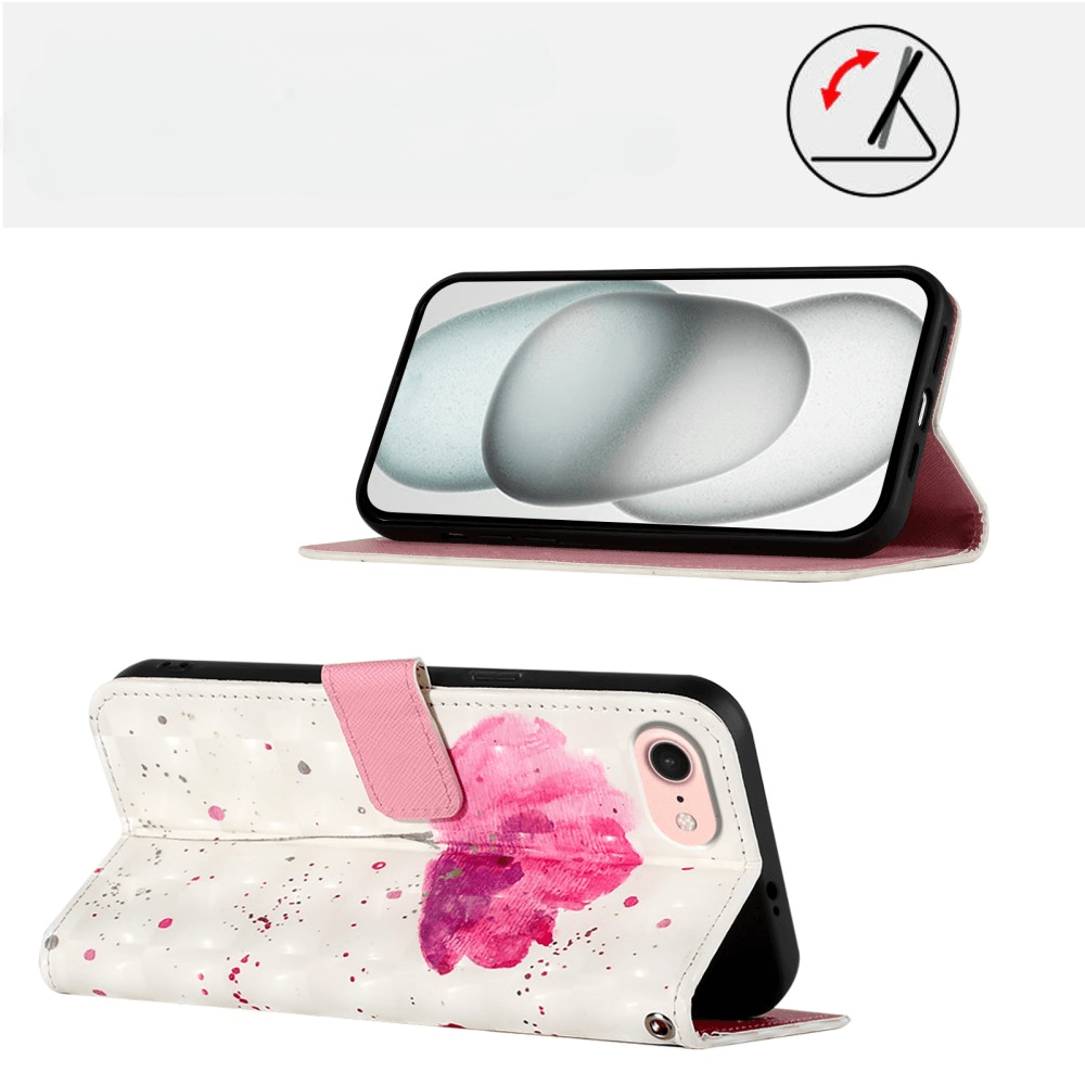 iPhone 16e - Custodia con effetto glitterato