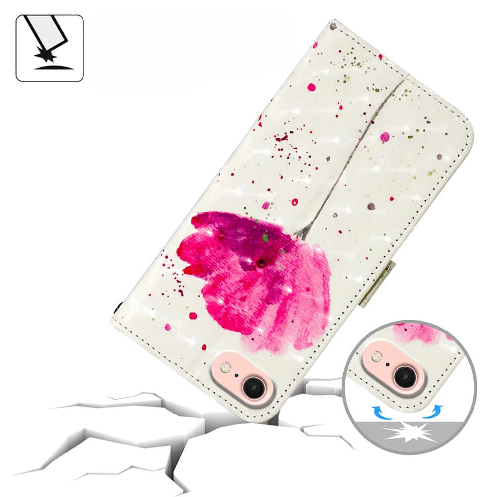 iPhone 16e - Custodia con effetto glitterato