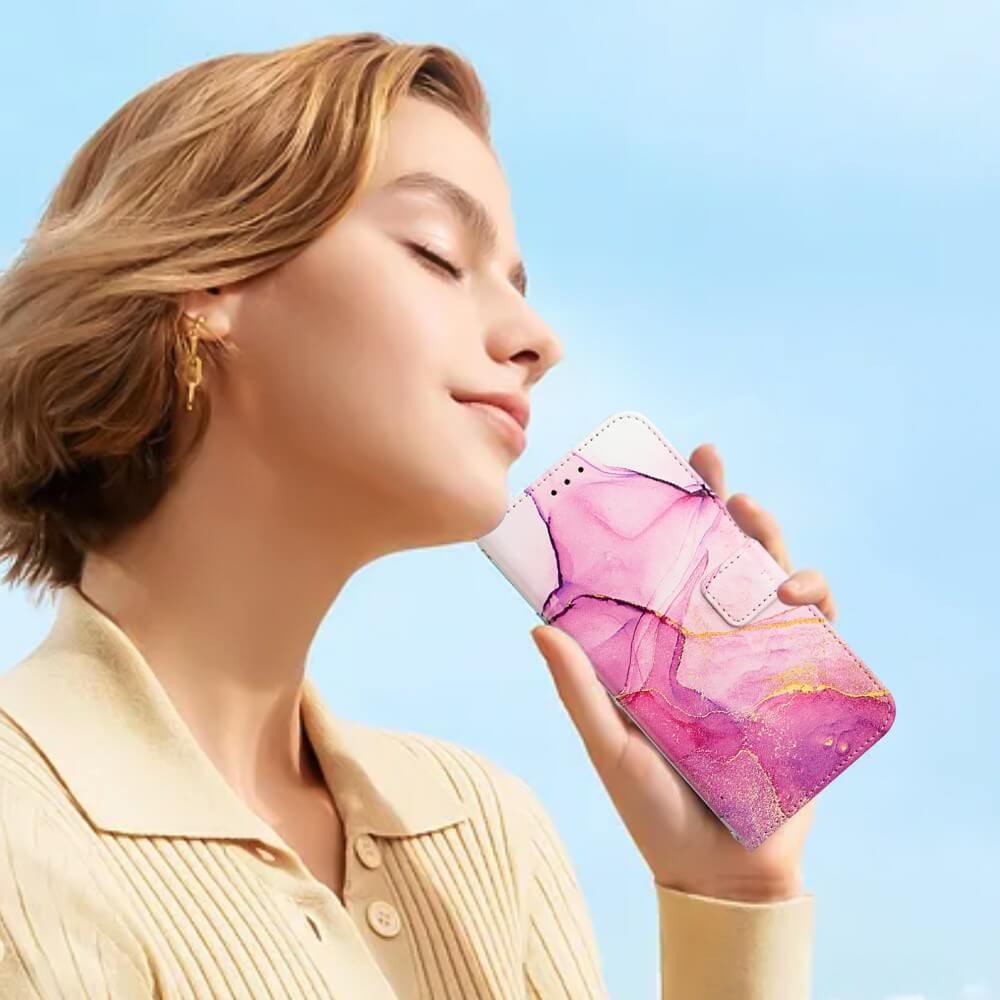 iPhone 16e - Custodia con motivo in Marble