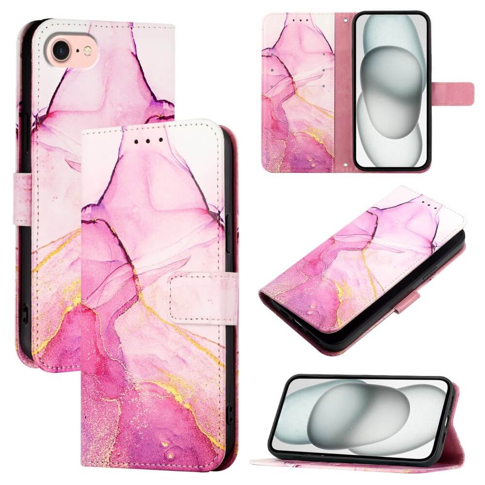 iPhone 16e - Custodia con motivo in Marble