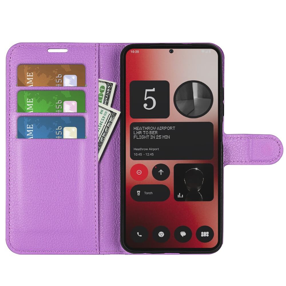 Nothing Phone (2a) - Leder Etui Hülle