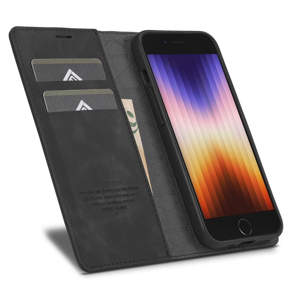 iPhone 16e - LC.IMEEKE Custodia Flip Case Vintage