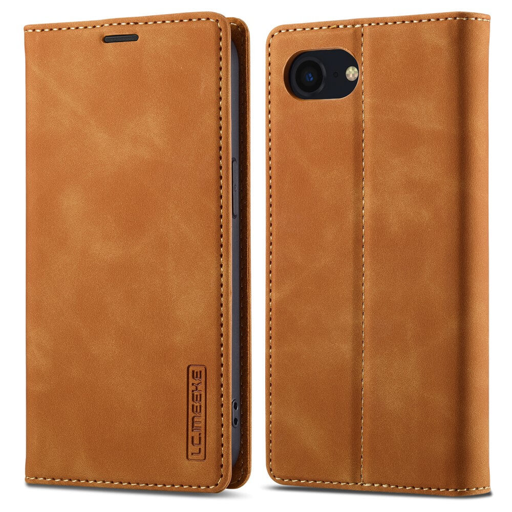 iPhone 16e - LC.IMEEKE Custodia Flip Case Vintage