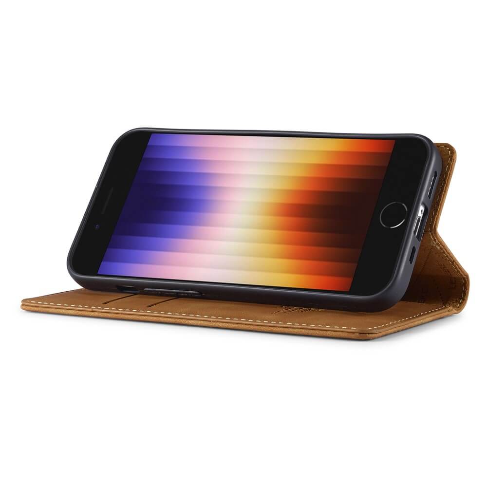 iPhone 16e - LC.IMEEKE Custodia Flip Case Vintage