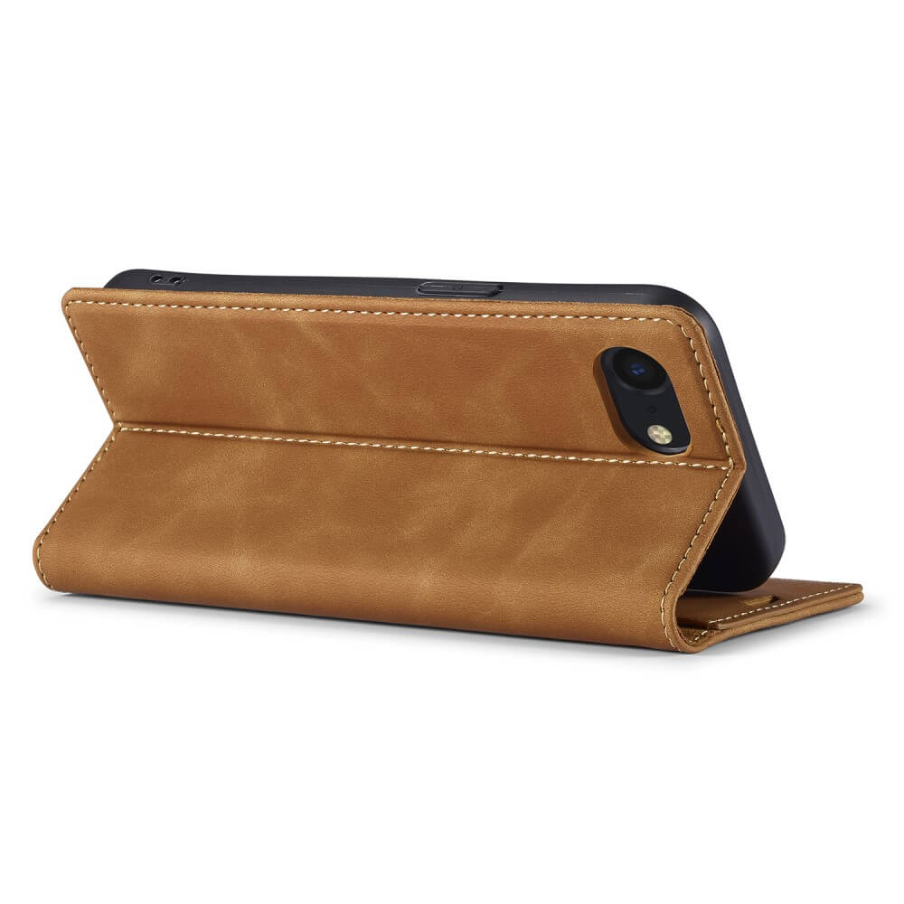 iPhone 16e - LC.IMEEKE Custodia Flip Case Vintage
