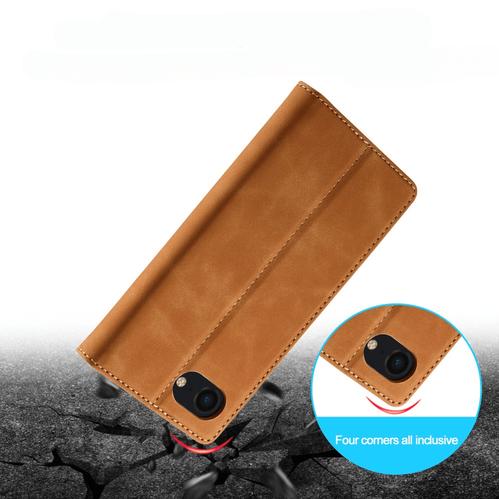 iPhone 16e - LC.IMEEKE Custodia Flip Case Vintage