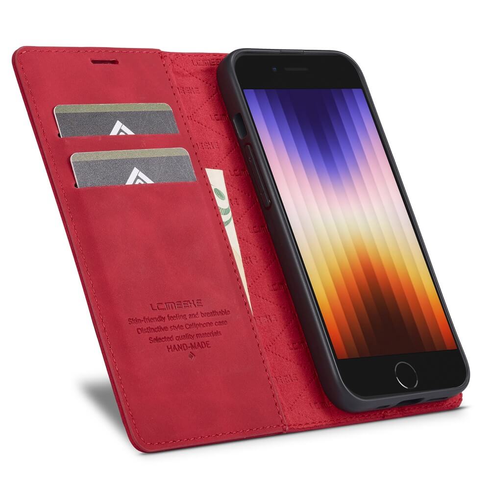 iPhone 16e - LC.IMEEKE Custodia Flip Case Vintage