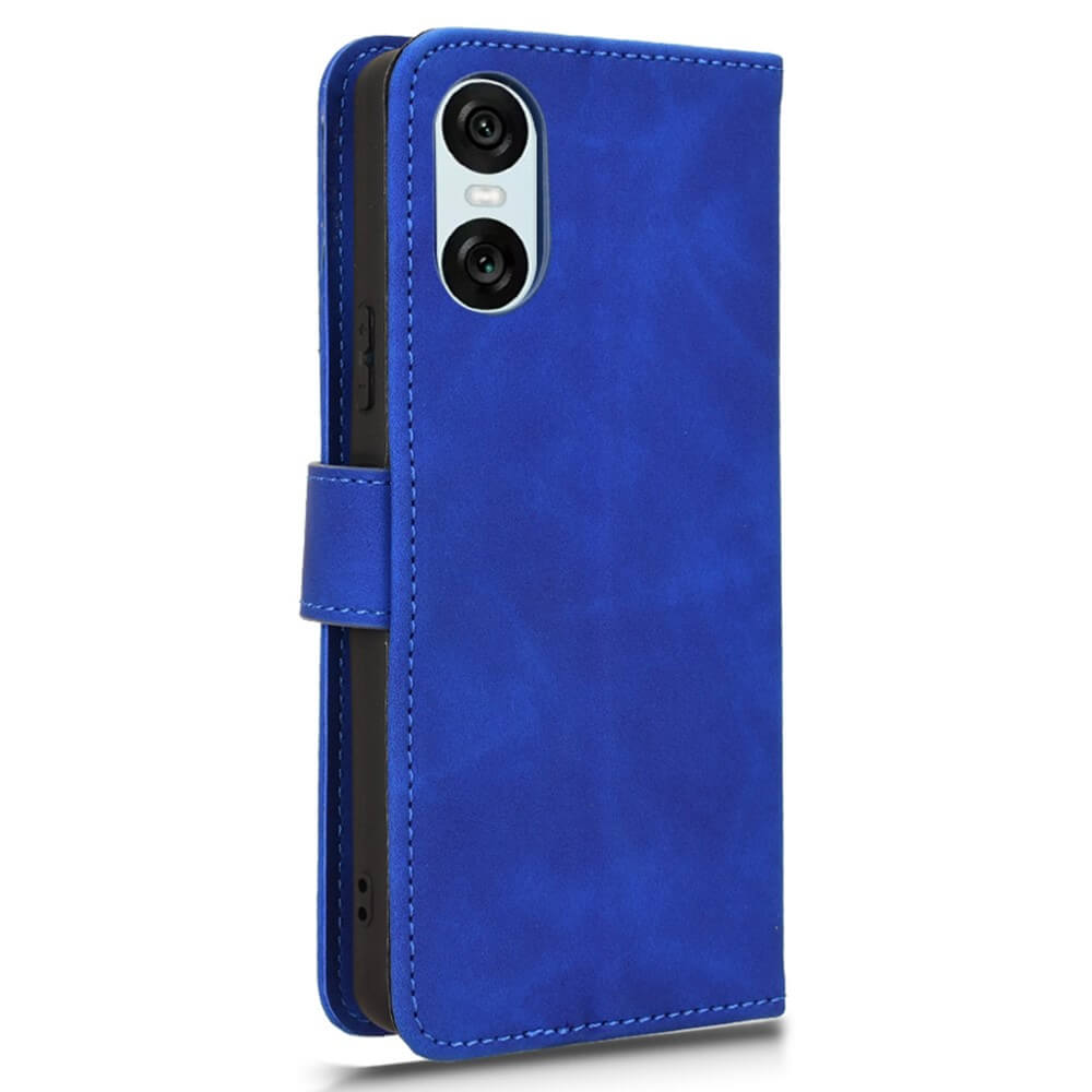 Sony Xperia 10 VI - Étui en daim au design vintage