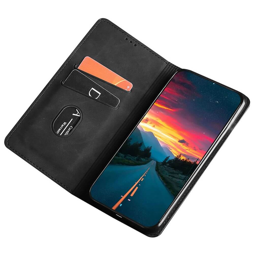 Xiaomi Poco F6 - Custodia Business Flip Case Vintage
