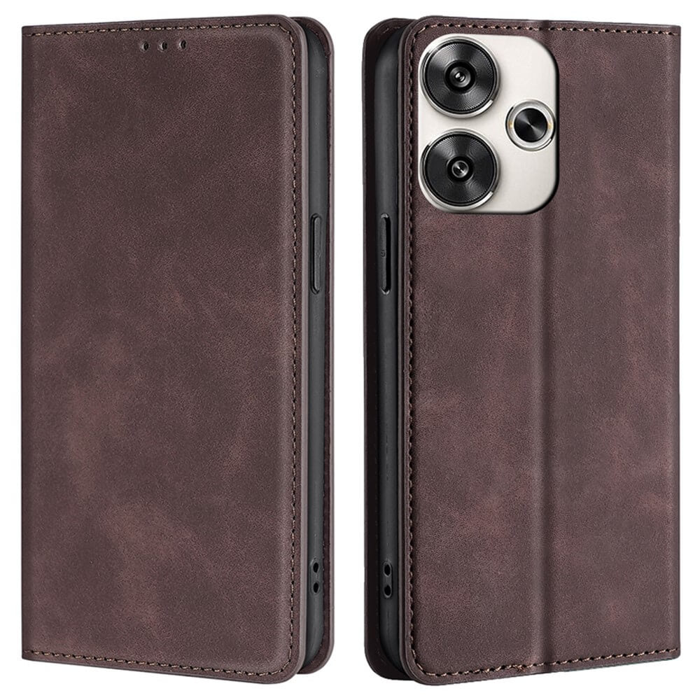 Xiaomi Poco F6 - Custodia Business Flip Case Vintage
