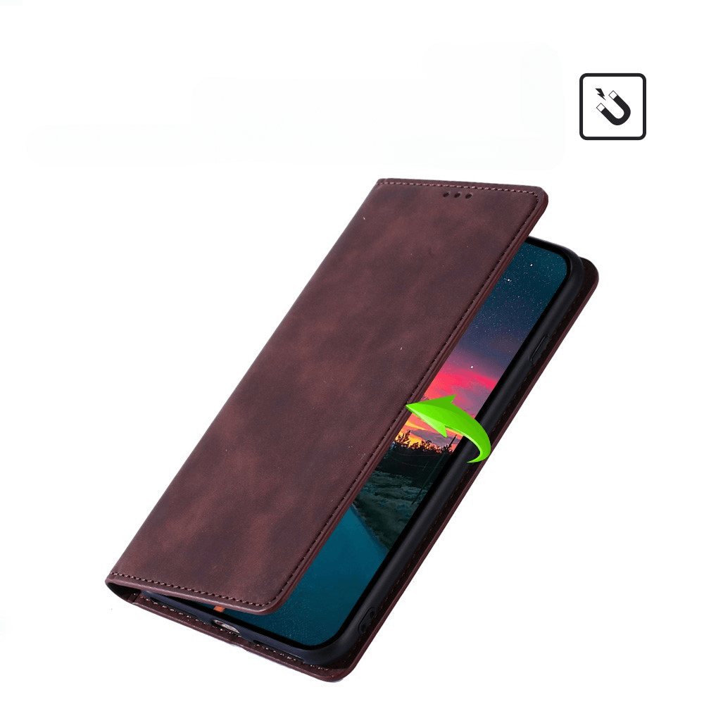 Xiaomi Poco F6 - Custodia Business Flip Case Vintage