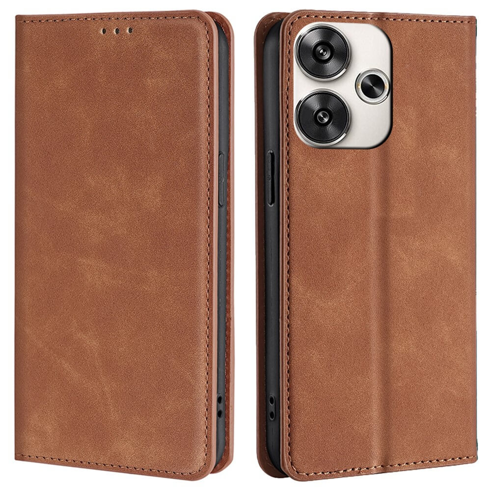 Xiaomi Poco F6 - Custodia Business Flip Case Vintage