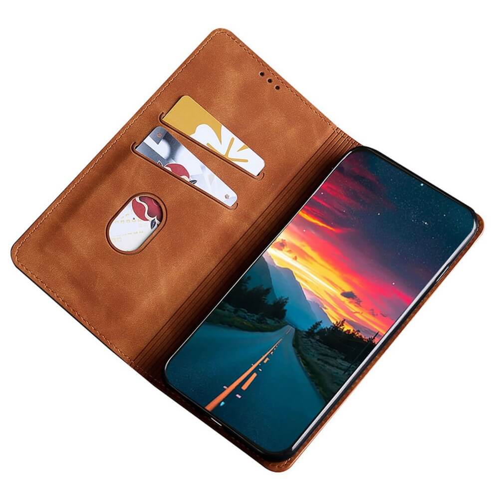 Xiaomi Poco F6 - Custodia Business Flip Case Vintage