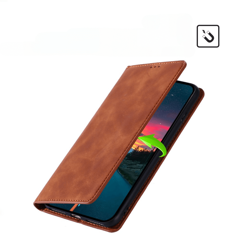 Xiaomi Poco F6 - Custodia Business Flip Case Vintage