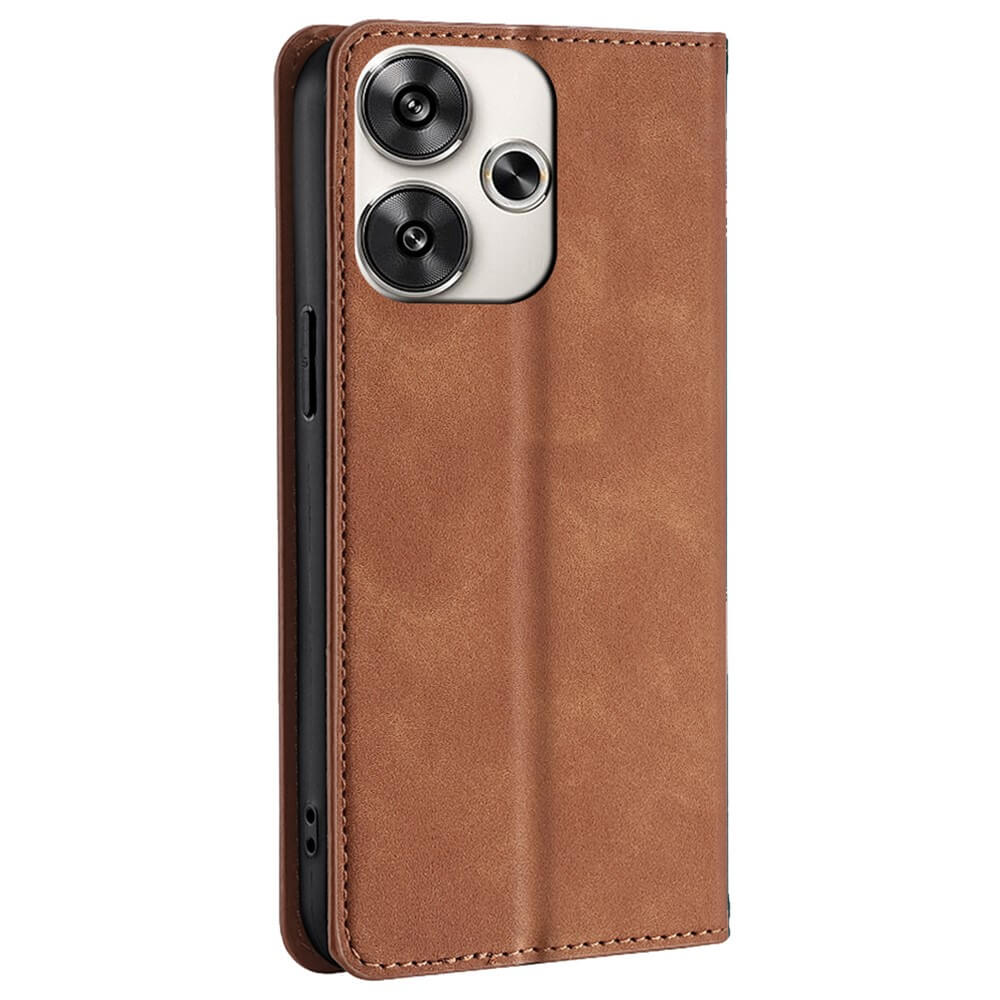 Xiaomi Poco F6 - Custodia Business Flip Case Vintage