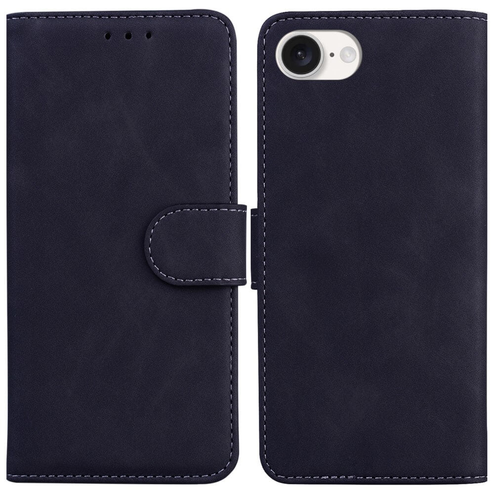 iPhone 16e - Solide Leder Etui Hülle