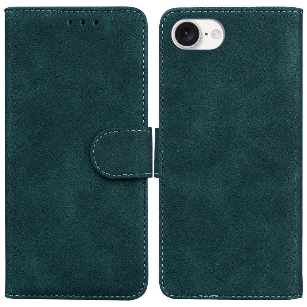iPhone 16e - Solide Leder Etui Hülle