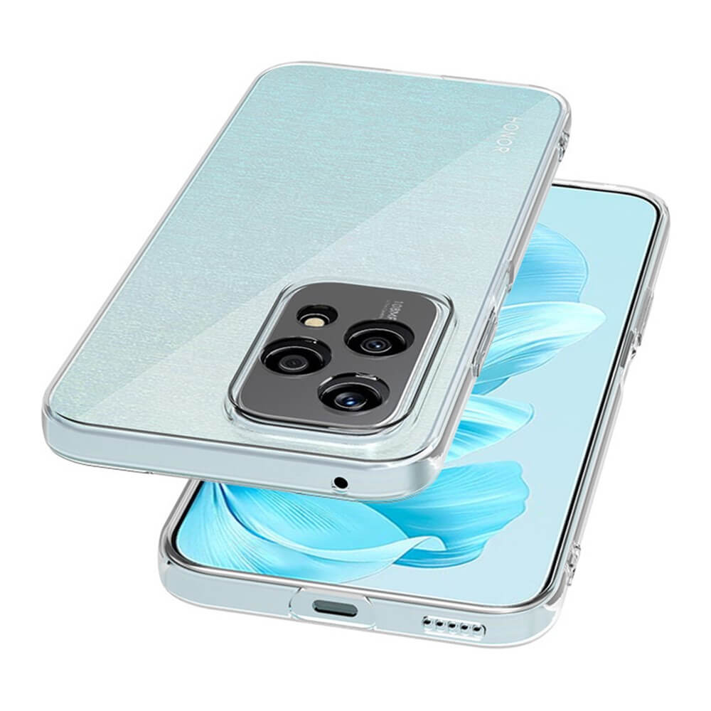 HONOR 200 Lite - Custodia in gomma trasparente