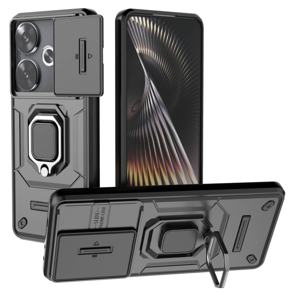 Xiaomi Poco F6  - Armor Case with Kickstand