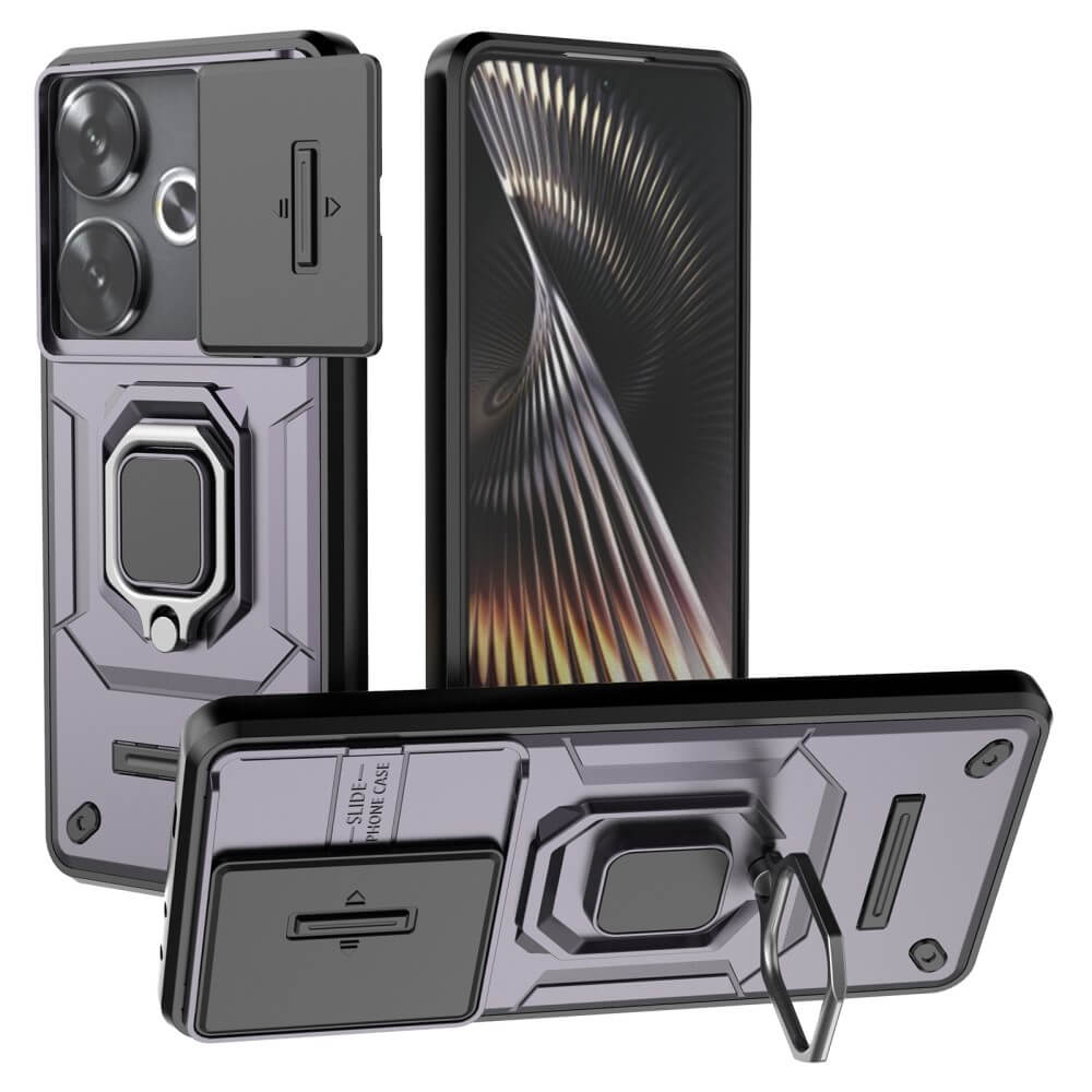Xiaomi Poco F6  - Armor Case with Kickstand