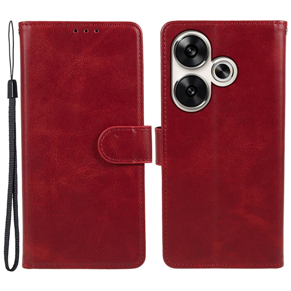 Xiaomi Poco F6 - Leather Case Cover