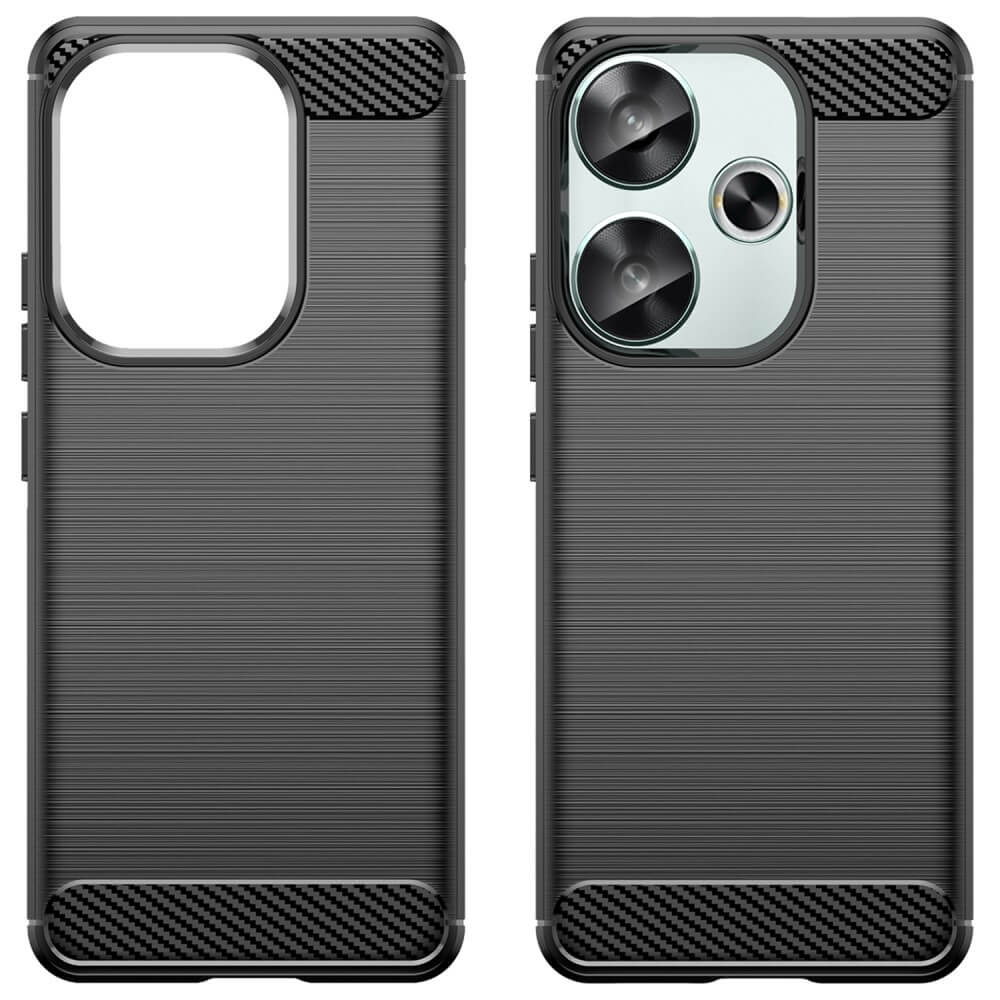 Xiaomi Poco F6 - Metal Carbon Look Case