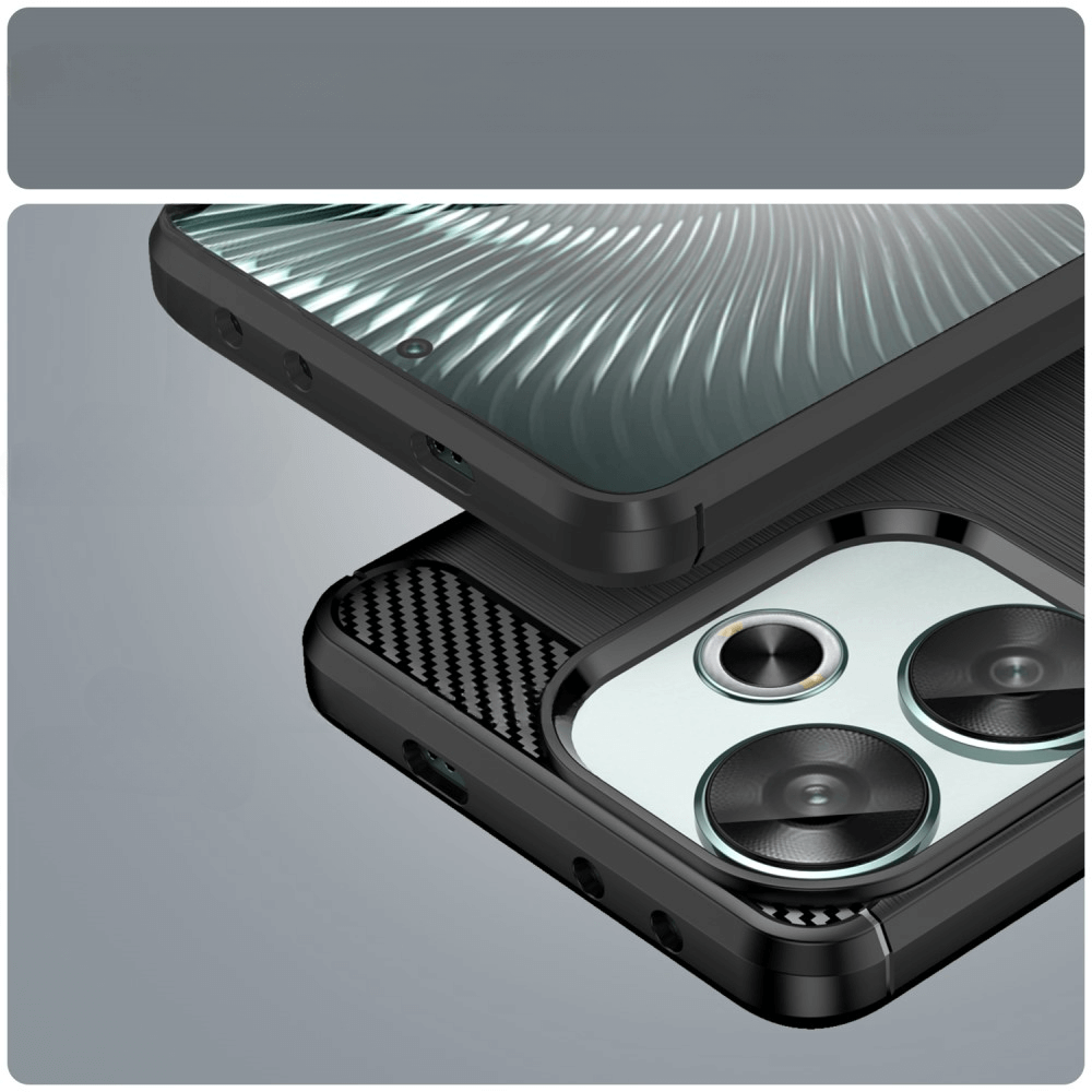 Xiaomi Poco F6 - Metal Carbon Look Case
