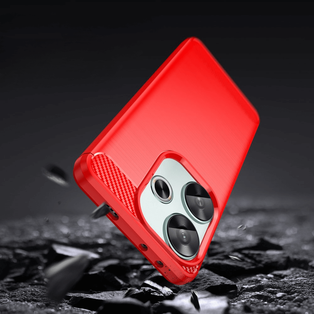 Xiaomi Poco F6 - Metal Carbon Look Case